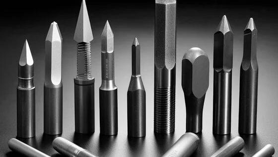 un montón de diferentes grifos de acero un montón de diferentes grifos de acero